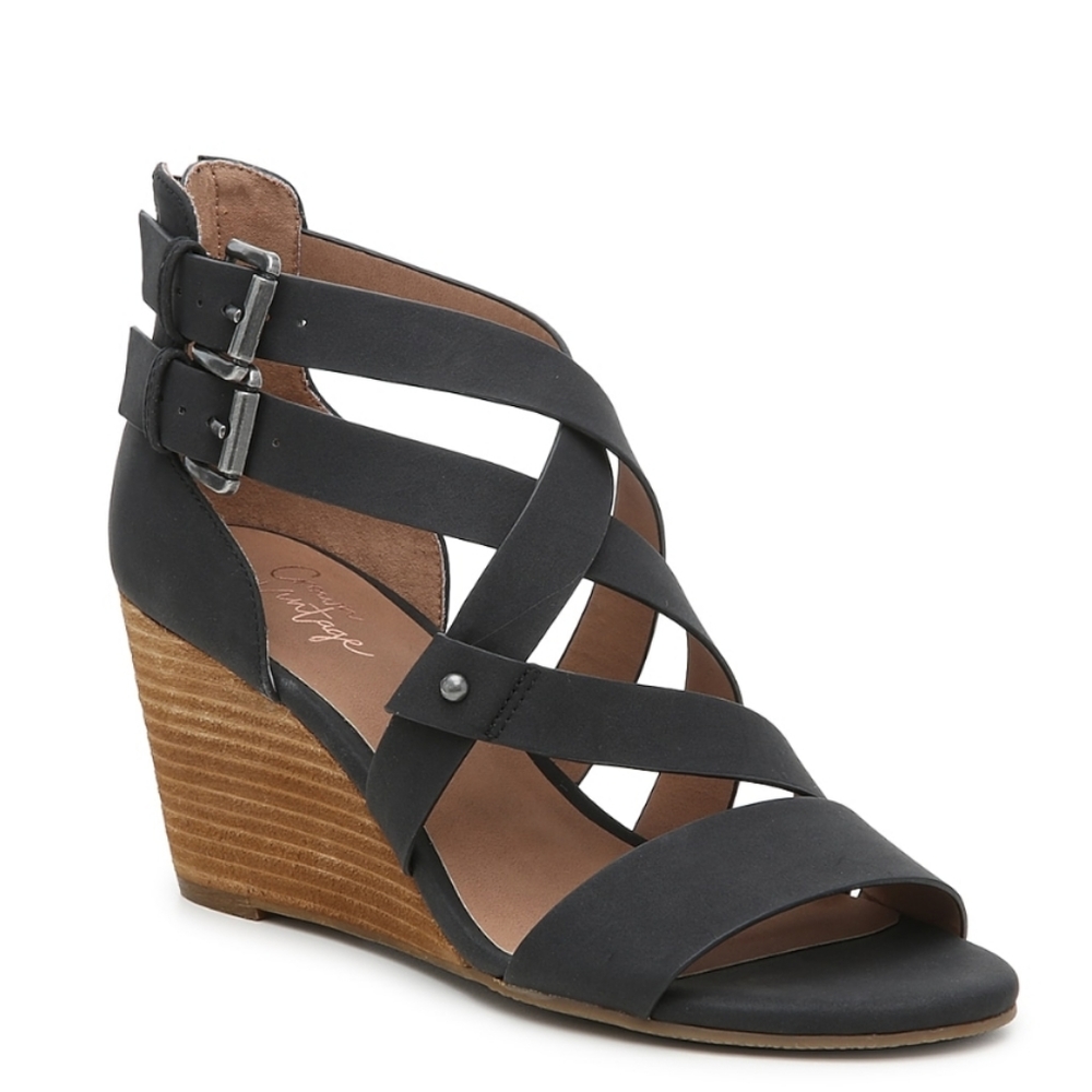 New! Crown Vintage Cirque Wedge Sandal